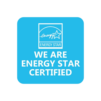 we are an energy star certified company logo sticker